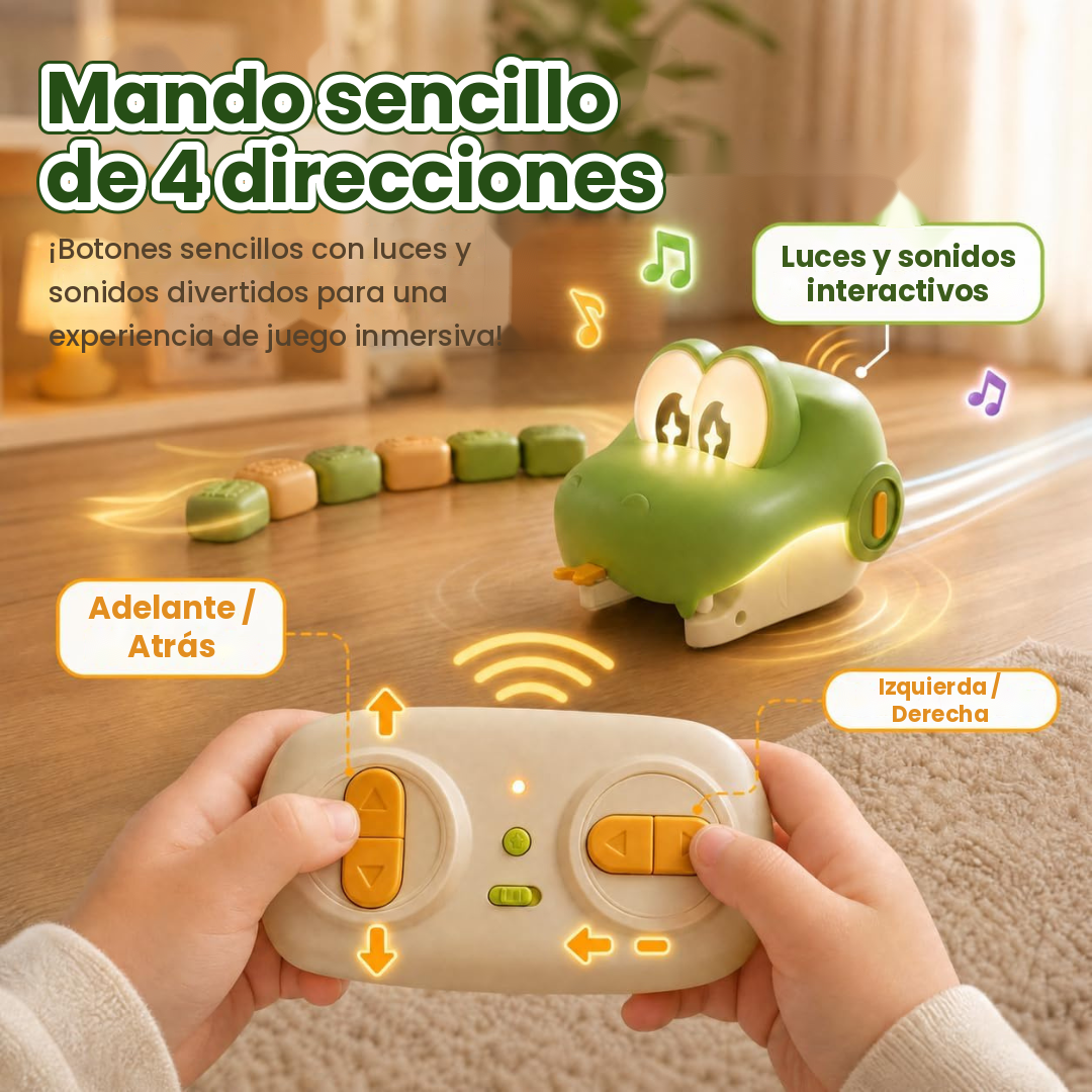 Mordis El pequeño cocodrilo que se lo come todo