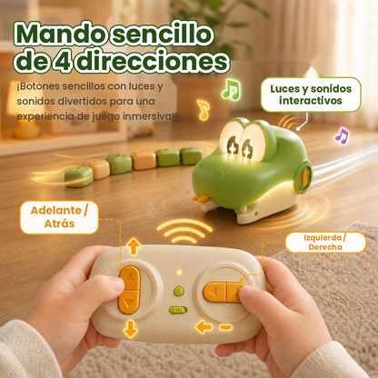 Mordis El pequeño cocodrilo que se lo come todo