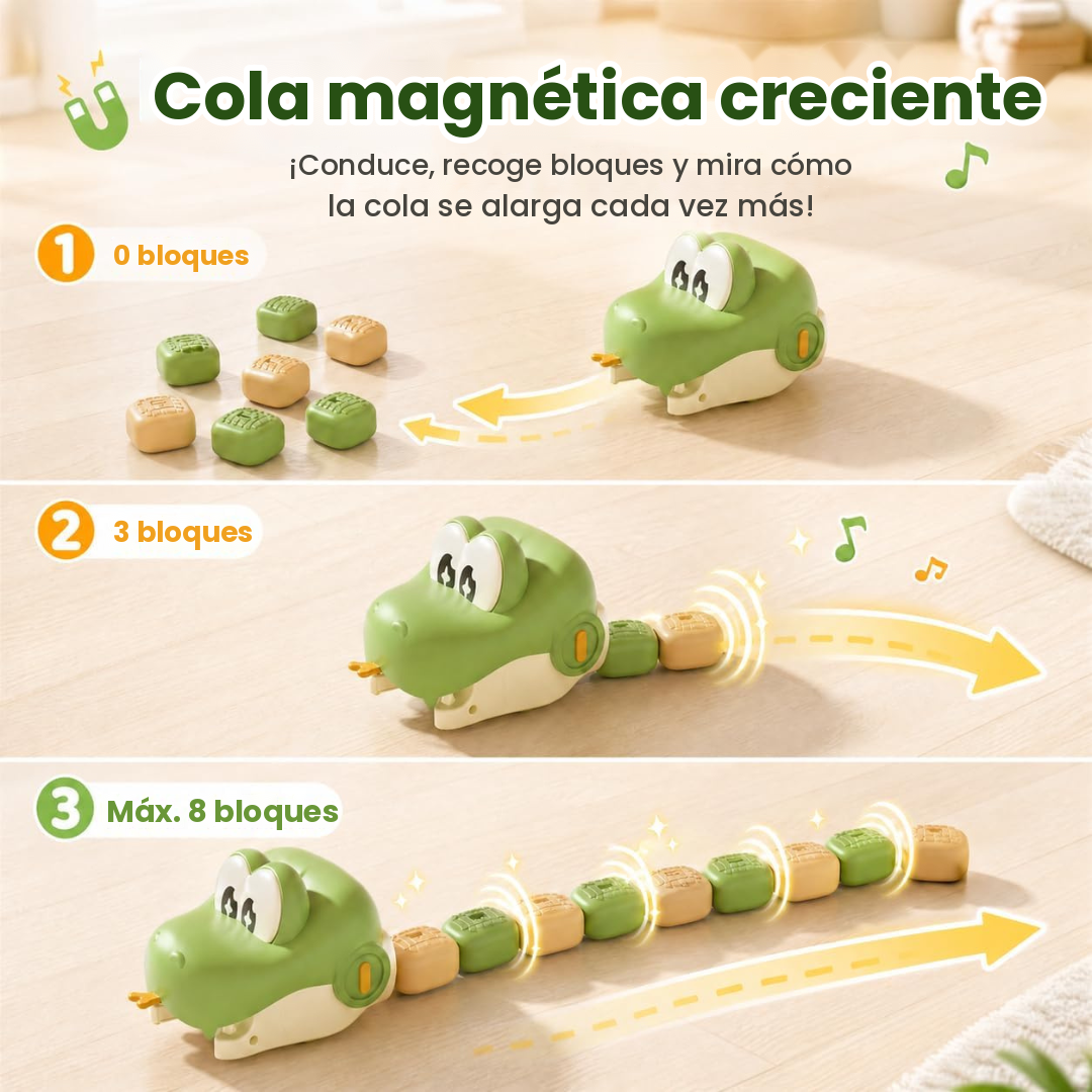 Mordis El pequeño cocodrilo que se lo come todo